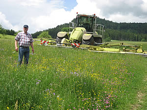 Schonende Ernte mit modernster Technik